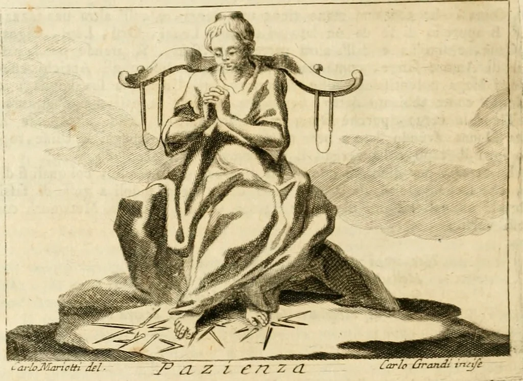 An illustration from Iconologia del cavaliere Cesare Ripa, perugino, 1764, leaf 349