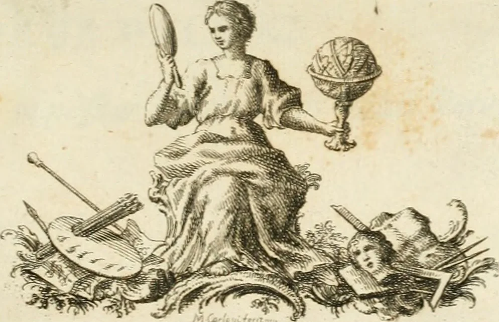 An illustration from Iconologia del cavaliere Cesare Ripa, perugino, 1764, leaf 4