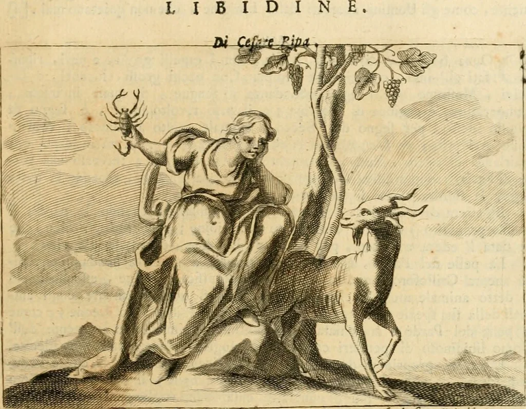An illustration from Iconologia del cavaliere Cesare Ripa, perugino, 1764, leaf 40