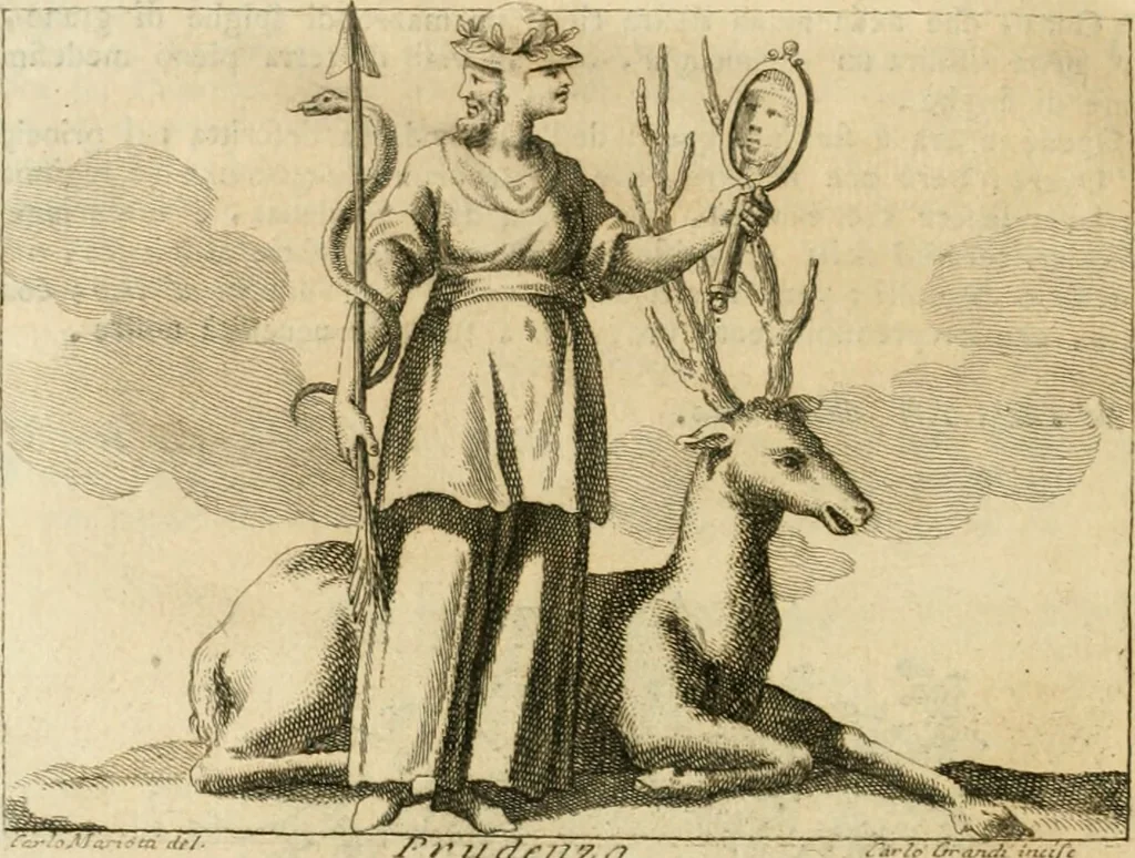 An illustration from Iconologia del cavaliere Cesare Ripa, perugino, 1764, leaf 435