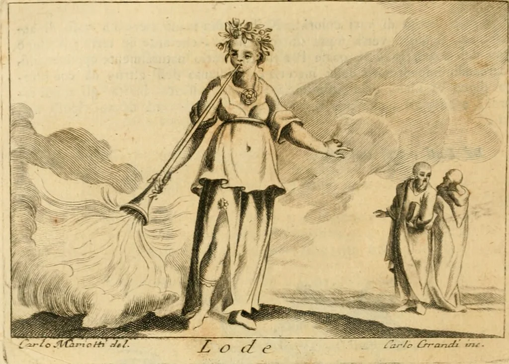An illustration from Iconologia del cavaliere Cesare Ripa, perugino, 1764, leaf 47