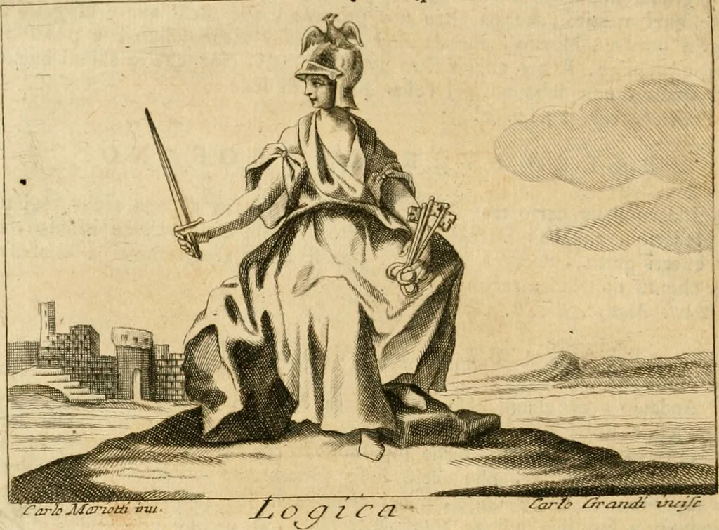 An illustration from Iconologia del cavaliere Cesare Ripa, perugino, 1764, leaf 51