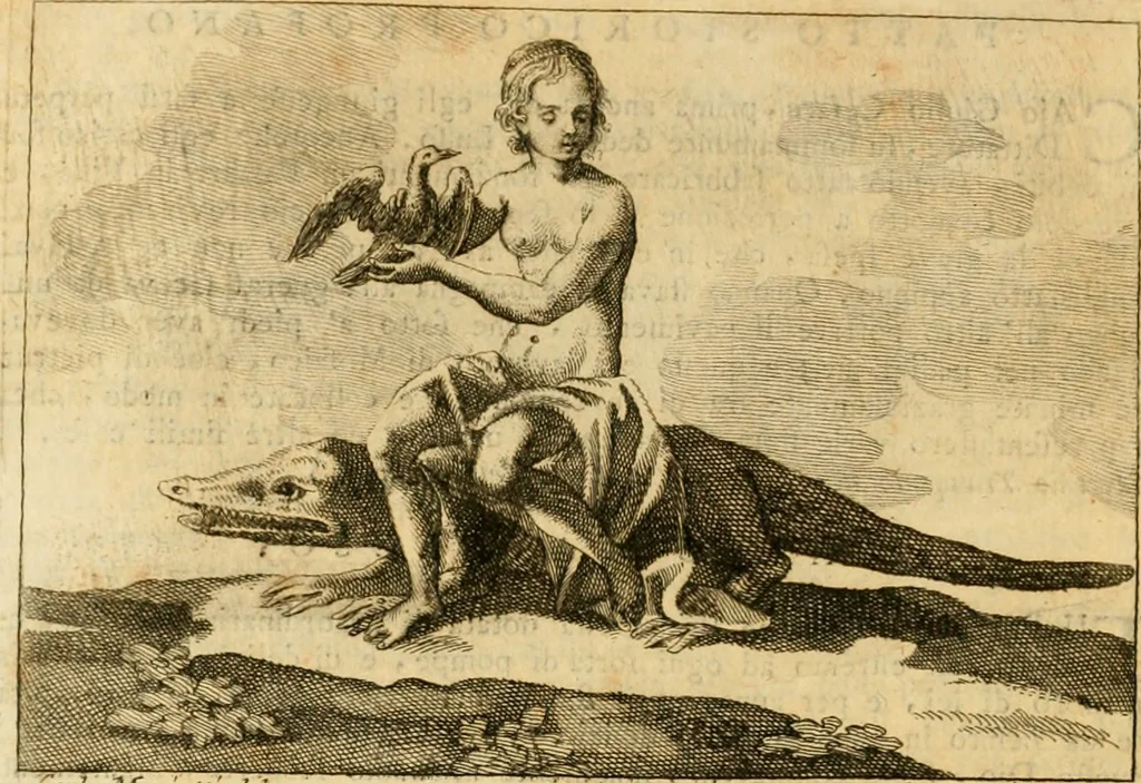 An illustration from Iconologia del cavaliere Cesare Ripa, perugino, 1764, leaf 65