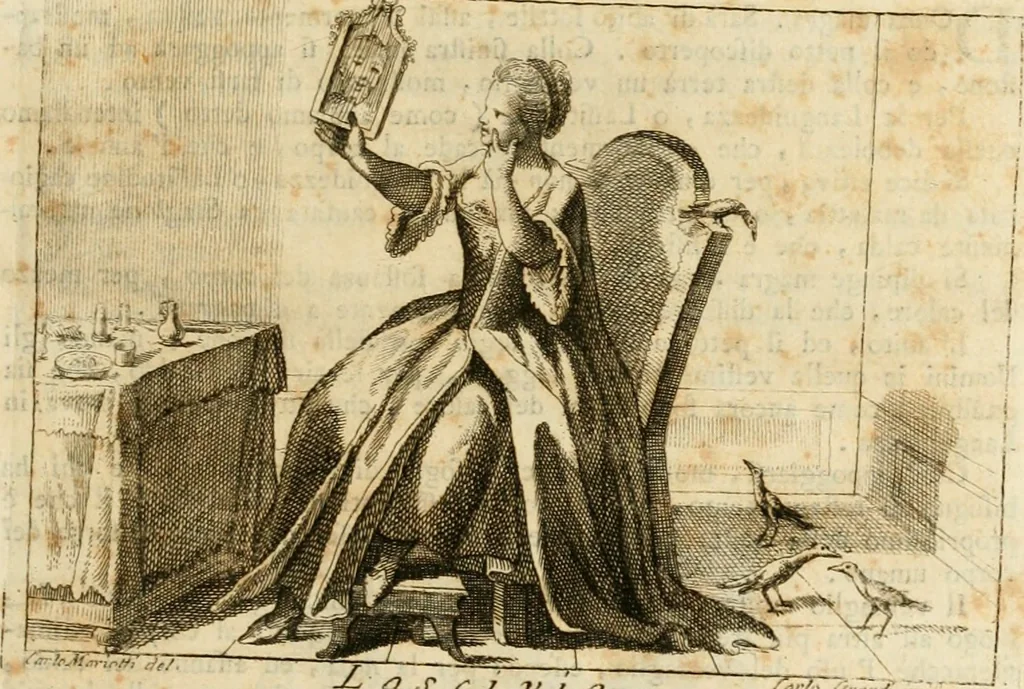 An illustration from Iconologia del cavaliere Cesare Ripa, perugino, 1764, leaf 8