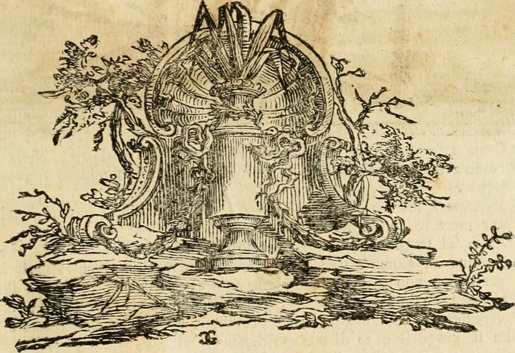 An illustration from Iconologia del cavaliere Cesare Ripa, perugino, 1764, leaf 92