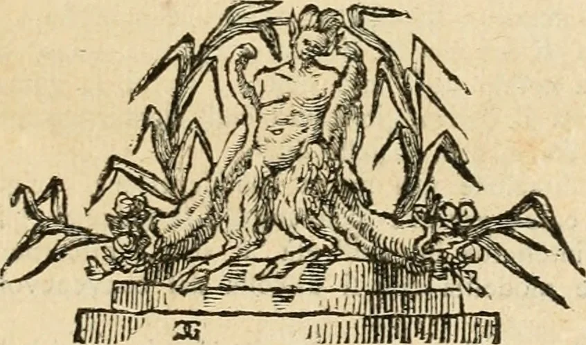 An illustration from Iconologia del cavaliere Cesare Ripa, perugino, 1764, leaf 96