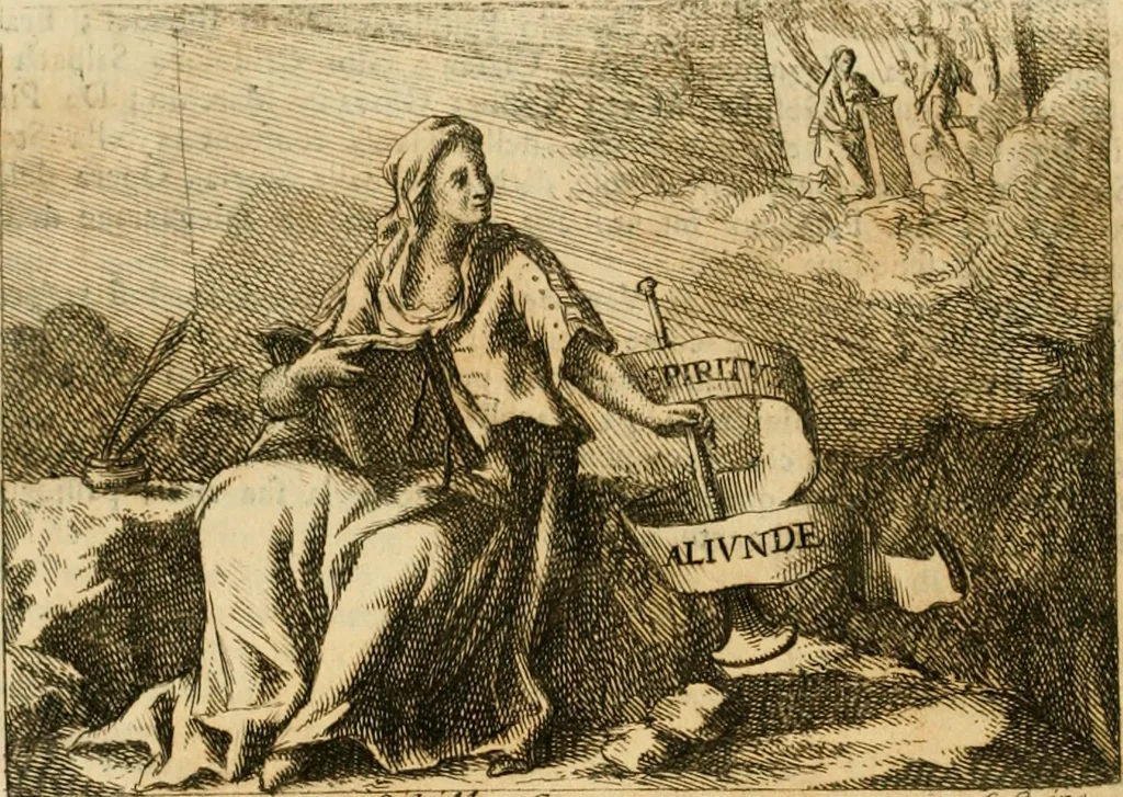 An illustration from Iconologia del cavaliere Cesare Ripa, perugino, 1764, leaf 133