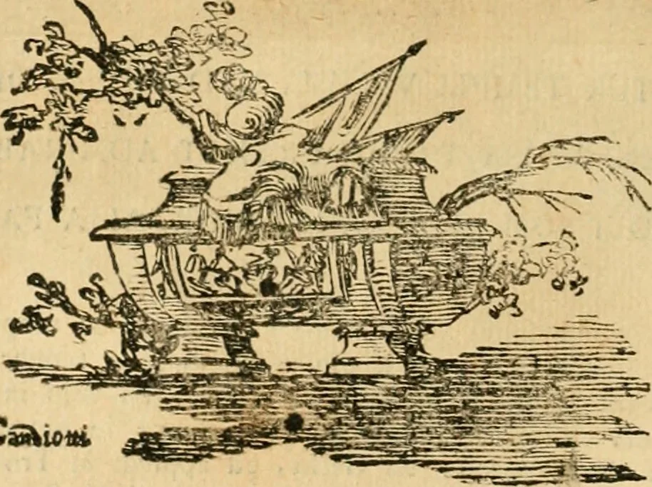 An illustration from Iconologia del cavaliere Cesare Ripa, perugino, 1764, leaf 159