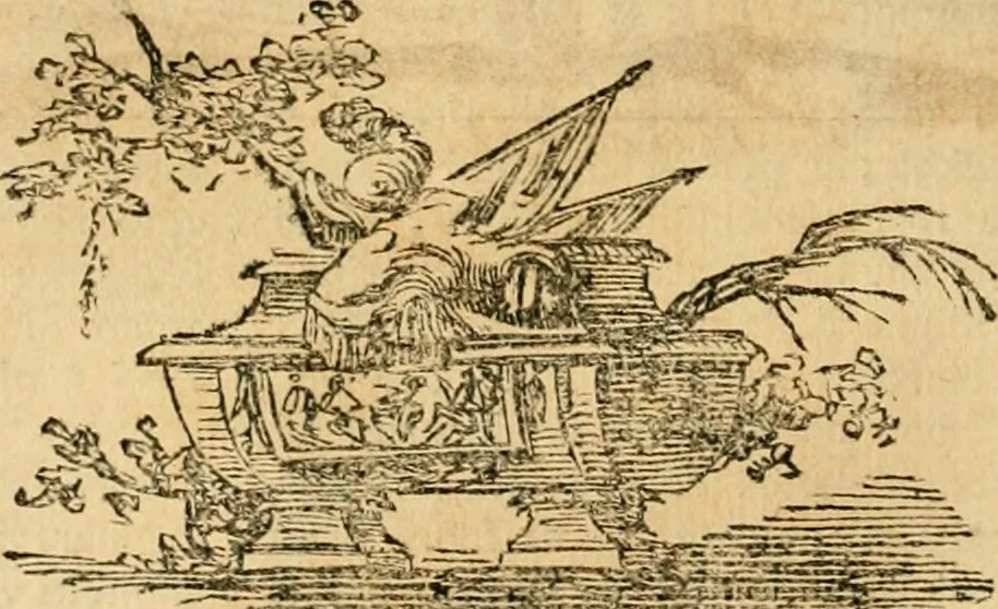 An illustration from Iconologia del cavaliere Cesare Ripa, perugino, 1764, leaf 187