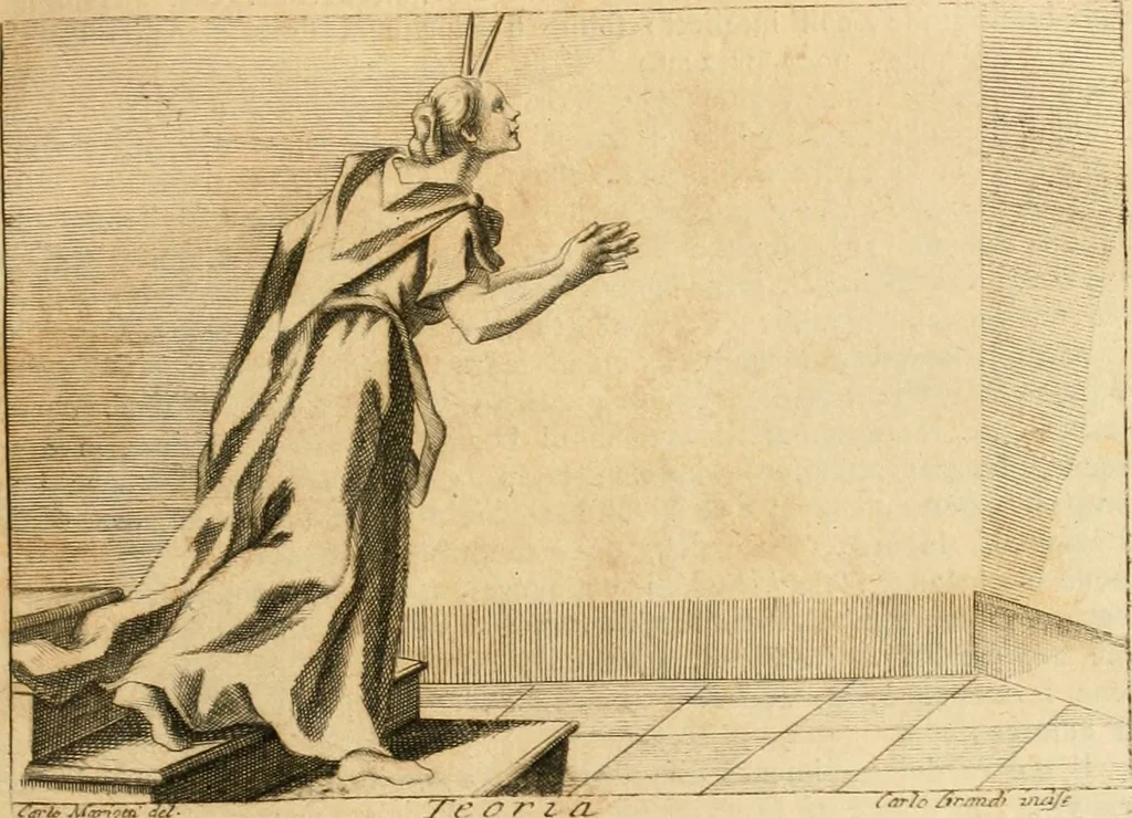 An illustration from Iconologia del cavaliere Cesare Ripa, perugino, 1764, leaf 282