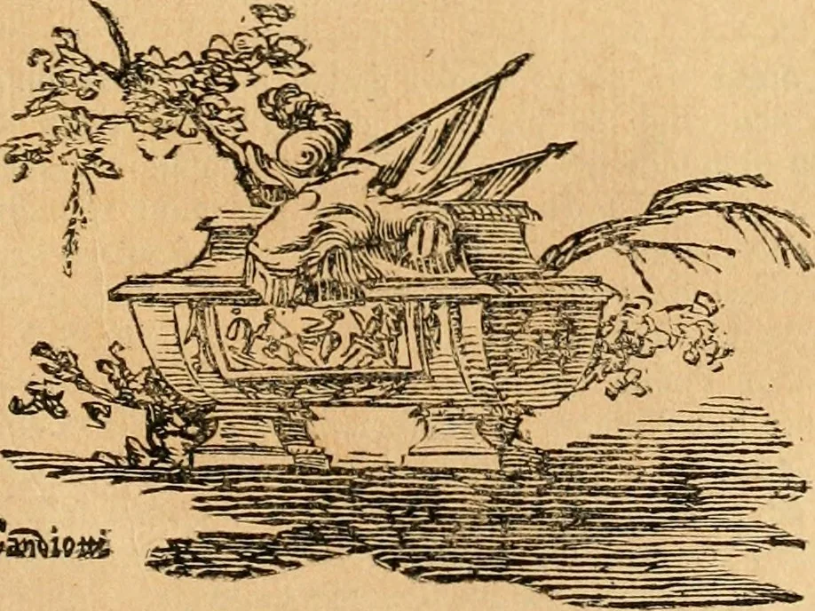 An illustration from Iconologia del cavaliere Cesare Ripa, perugino, 1764, leaf 294