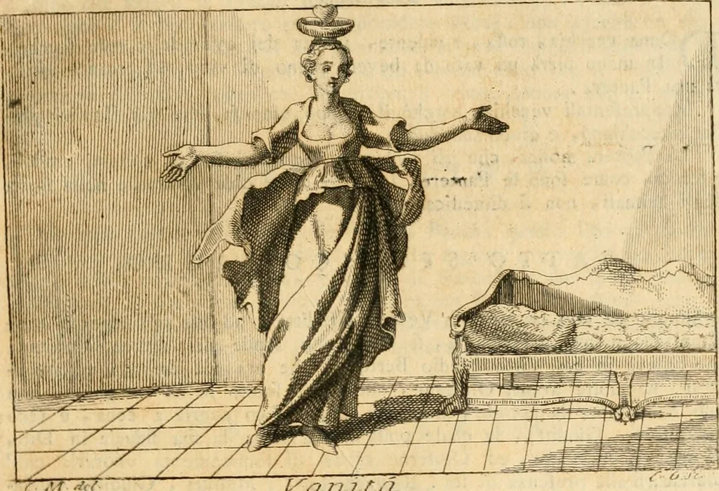 An illustration from Iconologia del cavaliere Cesare Ripa, perugino, 1764, leaf 324