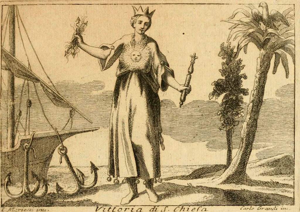 An illustration from Iconologia del cavaliere Cesare Ripa, perugino, 1764, leaf 398