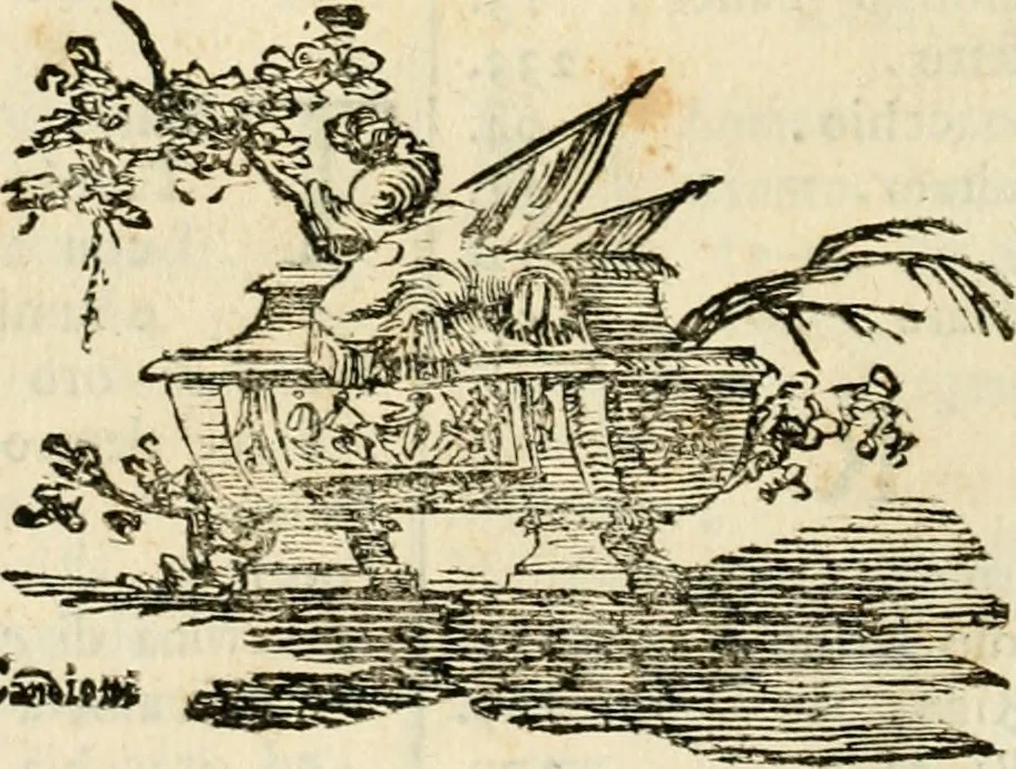 An illustration from Iconologia del cavaliere Cesare Ripa, perugino, 1764, leaf 451