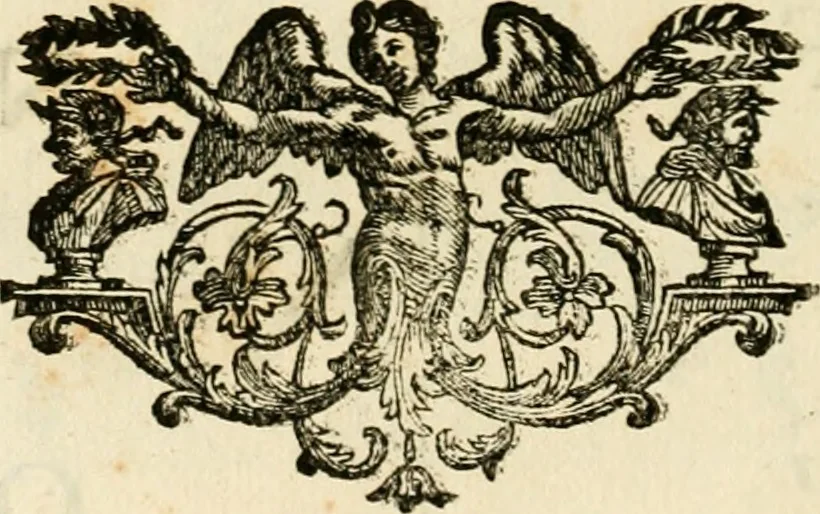 An illustration from Iconologia del cavaliere Cesare Ripa, perugino, 1764, leaf 457