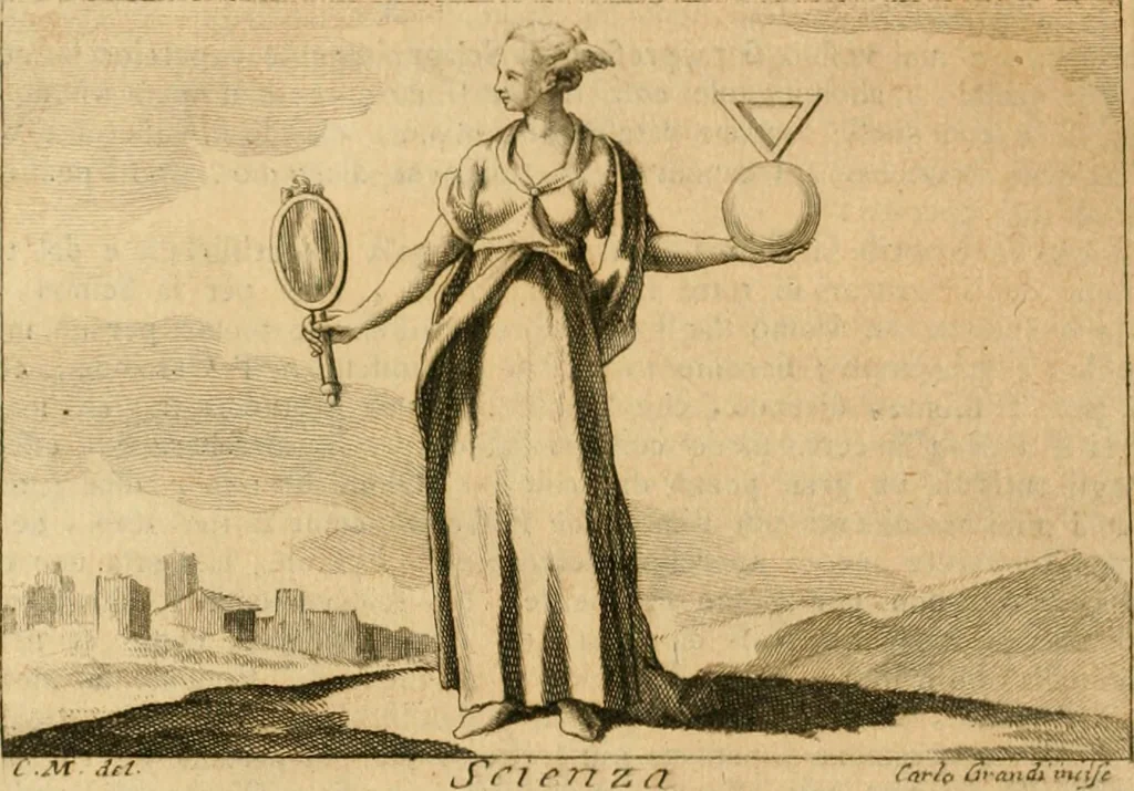An illustration from Iconologia del cavaliere Cesare Ripa, perugino, 1764, leaf 83
