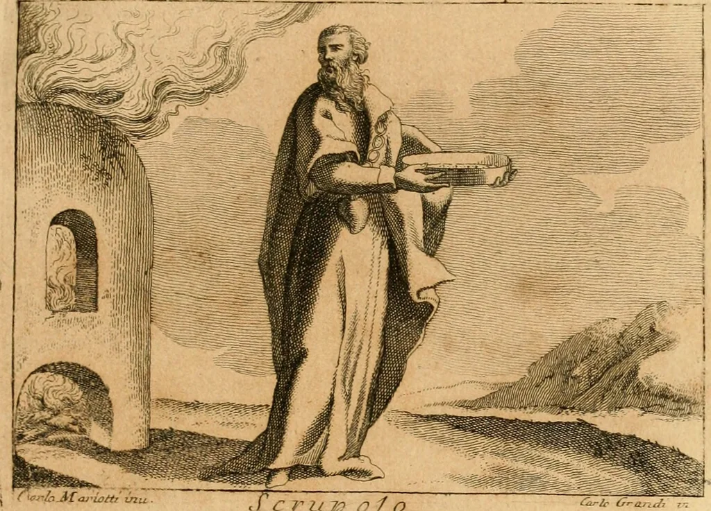 An illustration from Iconologia del cavaliere Cesare Ripa, perugino, 1764, leaf 90