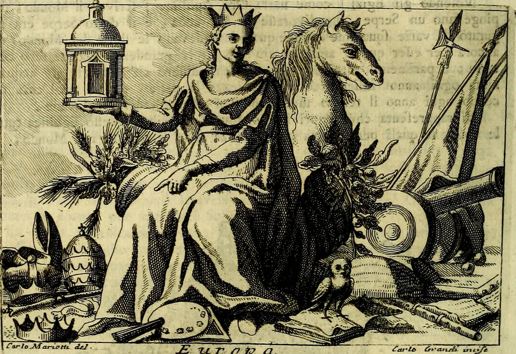 An illustration from Iconologia del cavaliere Cesare Ripa, perugino, 1764, leaf 165