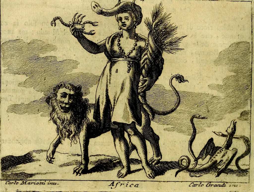 An illustration from Iconologia del cavaliere Cesare Ripa, perugino, 1764, leaf 171