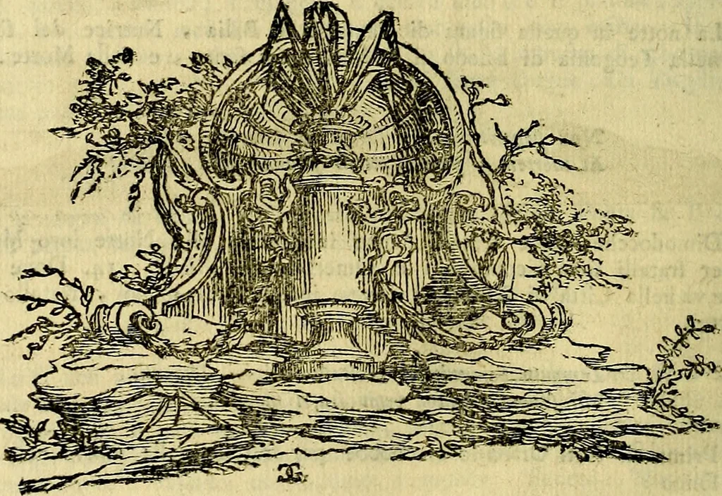 An illustration from Iconologia del cavaliere Cesare Ripa, perugino, 1764, leaf 249