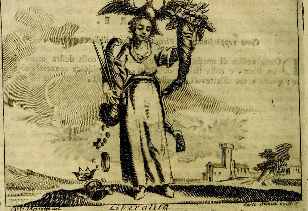 An illustration from Iconologia del cavaliere Cesare Ripa, perugino, 1764, leaf 31