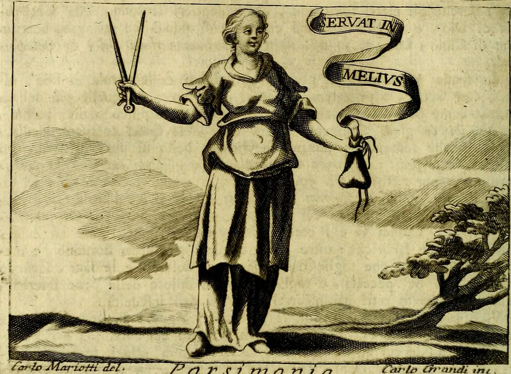 An illustration from Iconologia del cavaliere Cesare Ripa, perugino, 1764, leaf 345