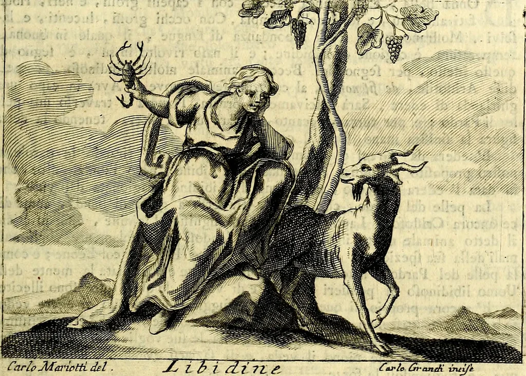 An illustration from Iconologia del cavaliere Cesare Ripa, perugino, 1764, leaf 40