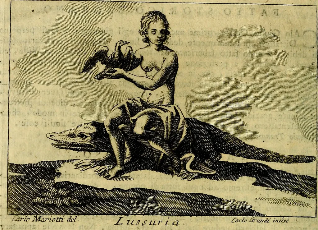 An illustration from Iconologia del cavaliere Cesare Ripa, perugino, 1764, leaf 65