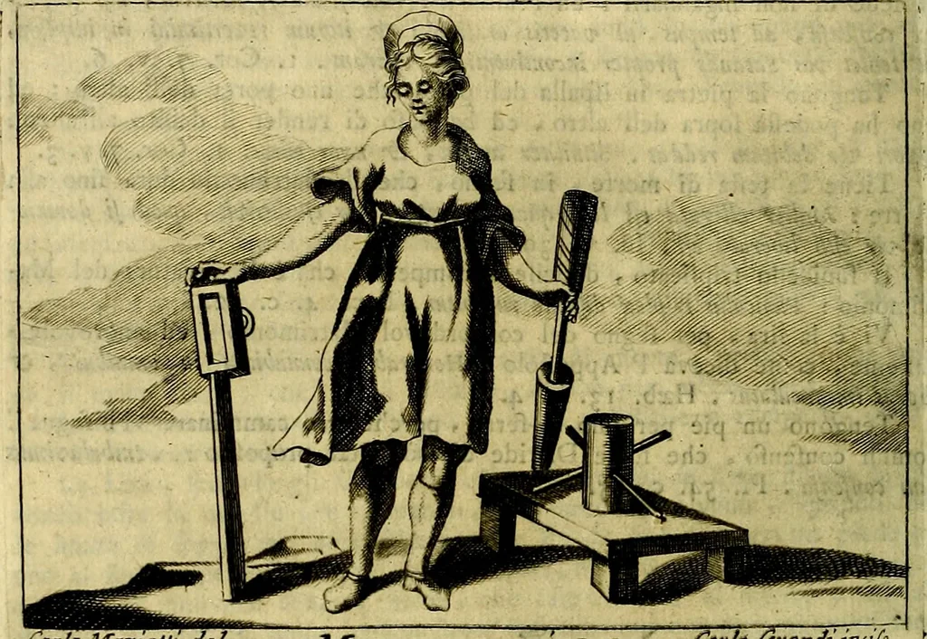 An illustration from Iconologia del cavaliere Cesare Ripa, perugino, 1764, leaf 91
