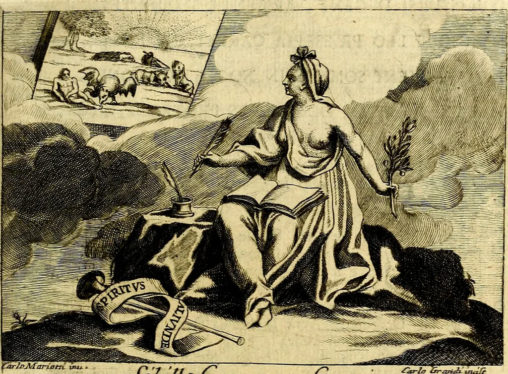 An illustration from Iconologia del cavaliere Cesare Ripa, perugino, 1764, leaf 146