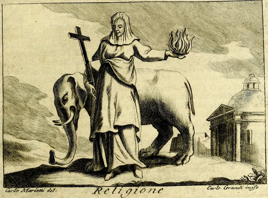 An illustration from Iconologia del cavaliere Cesare Ripa, perugino, 1764, leaf 18