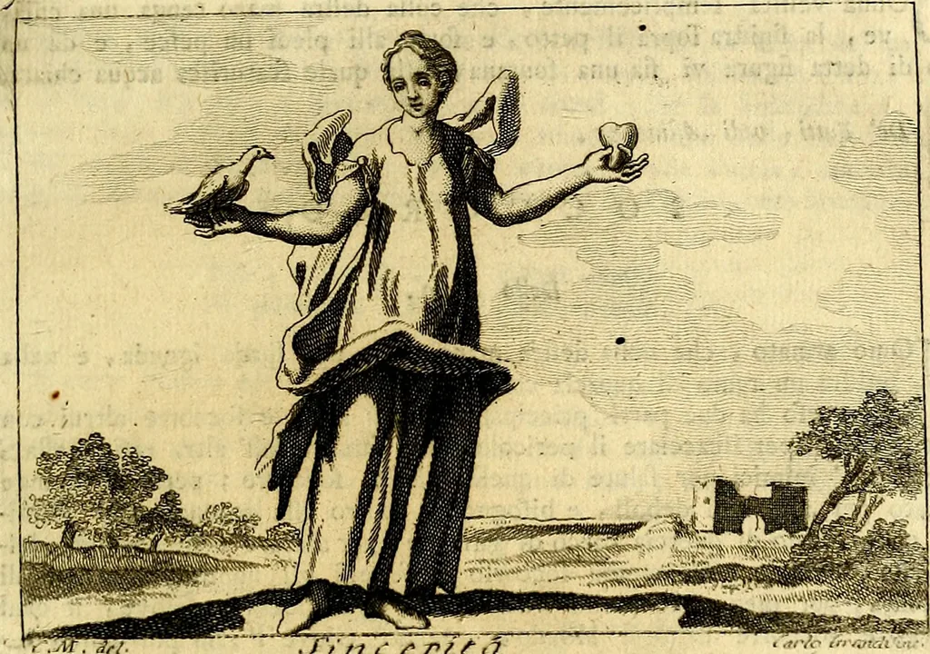 An illustration from Iconologia del cavaliere Cesare Ripa, perugino, 1764, leaf 188