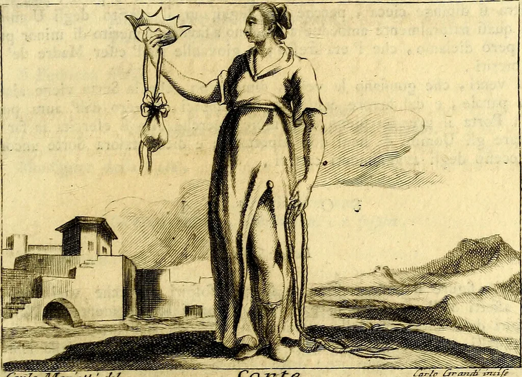 An illustration from Iconologia del cavaliere Cesare Ripa, perugino, 1764, leaf 200
