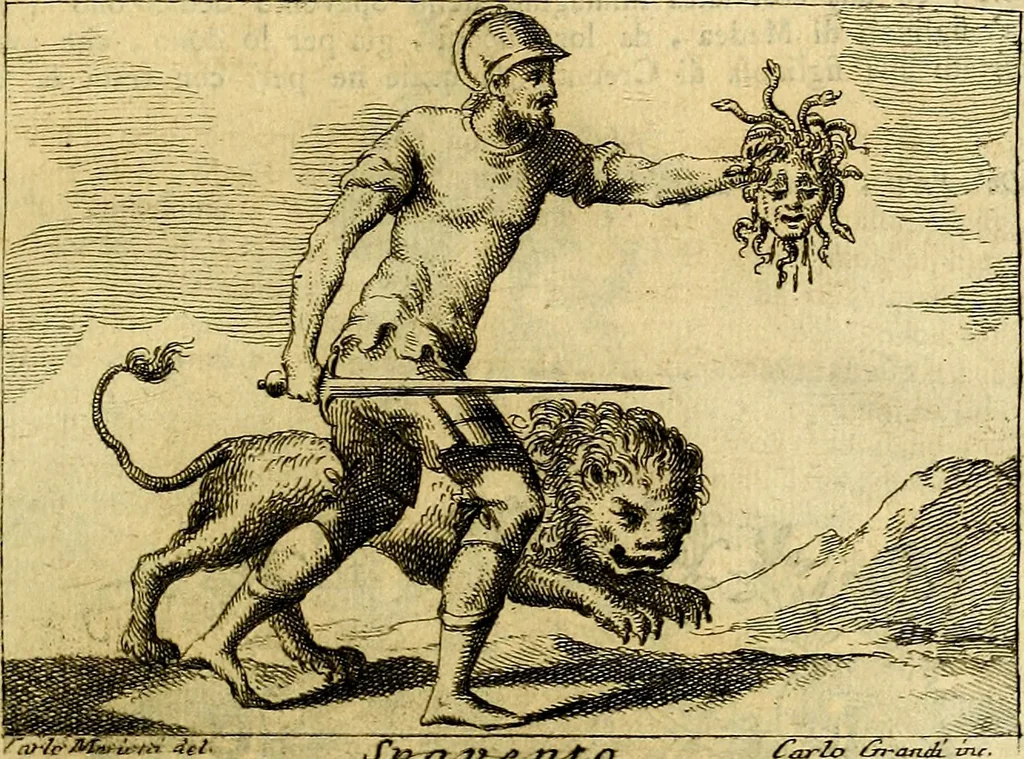 An illustration from Iconologia del cavaliere Cesare Ripa, perugino, 1764, leaf 210