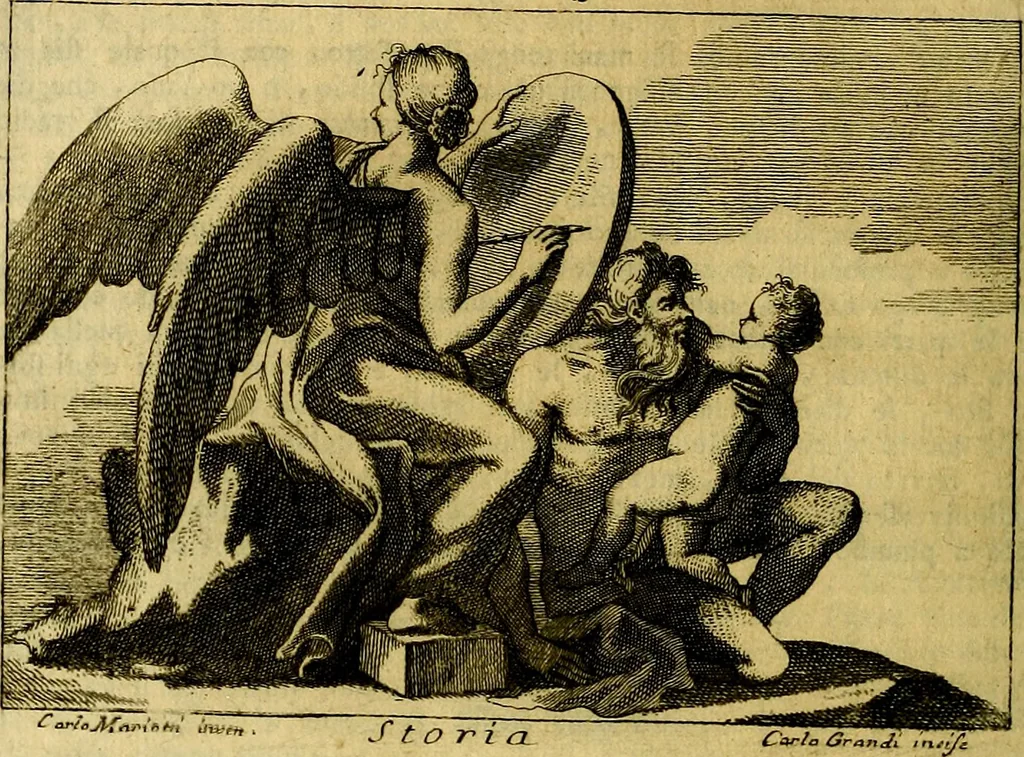 An illustration from Iconologia del cavaliere Cesare Ripa, perugino, 1764, leaf 241
