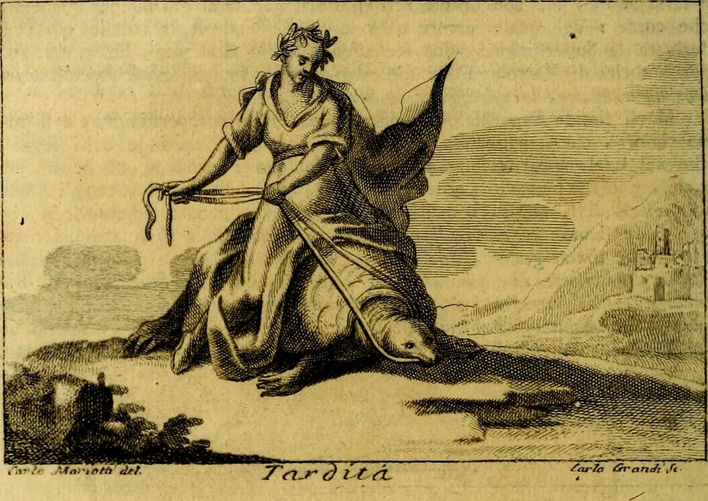 An illustration from Iconologia del cavaliere Cesare Ripa, perugino, 1764, leaf 271