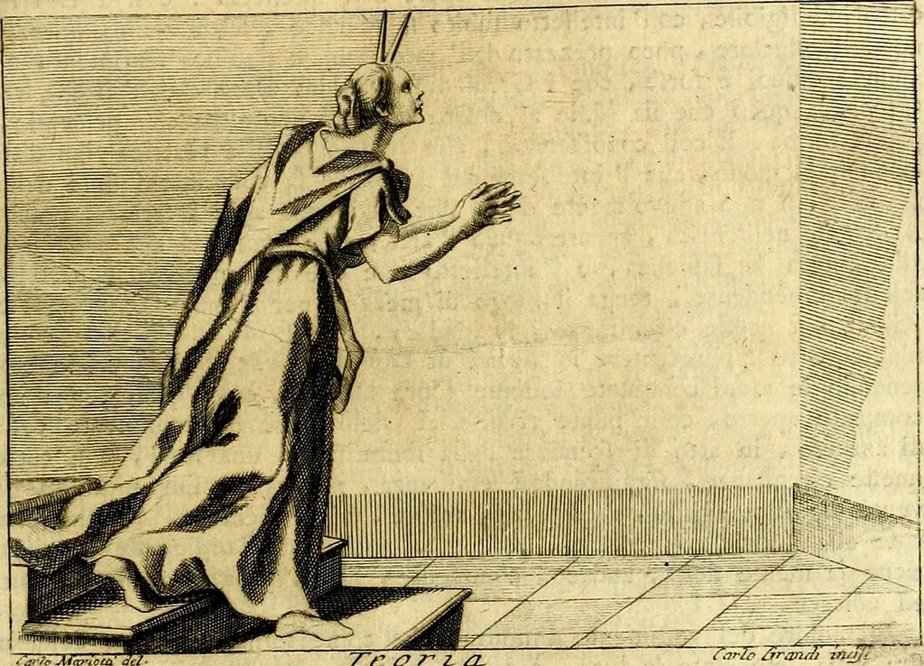 An illustration from Iconologia del cavaliere Cesare Ripa, perugino, 1764, leaf 282