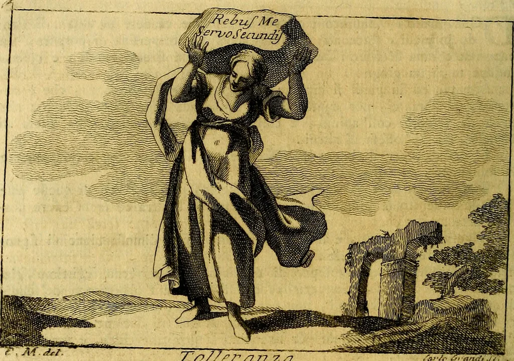 An illustration from Iconologia del cavaliere Cesare Ripa, perugino, 1764, leaf 291
