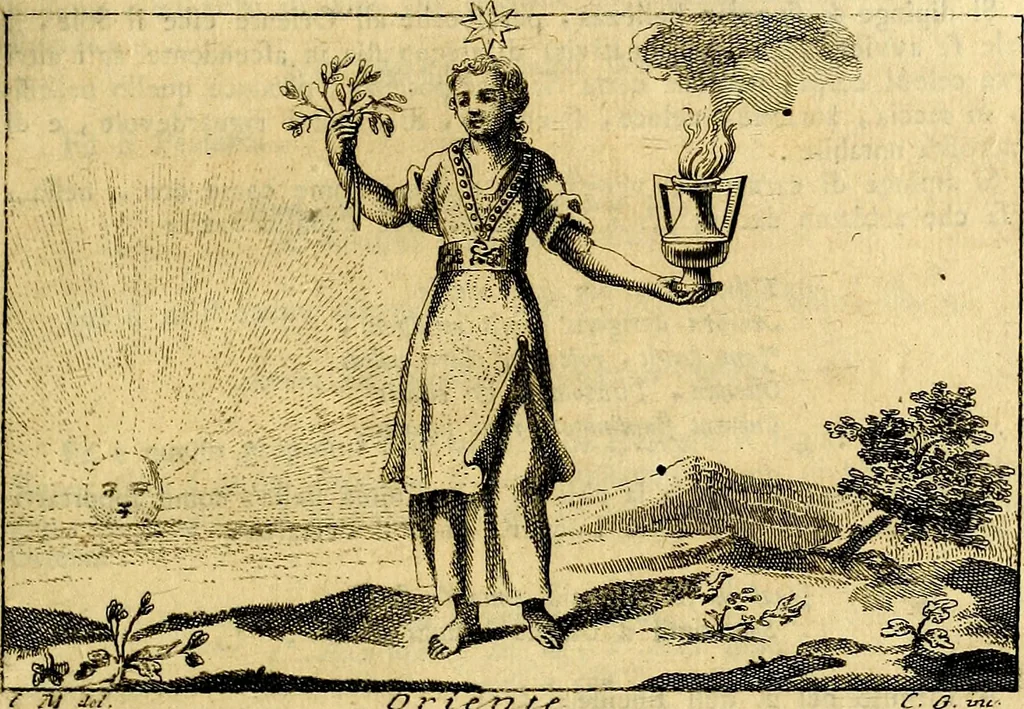 An illustration from Iconologia del cavaliere Cesare Ripa, perugino, 1764, leaf 336