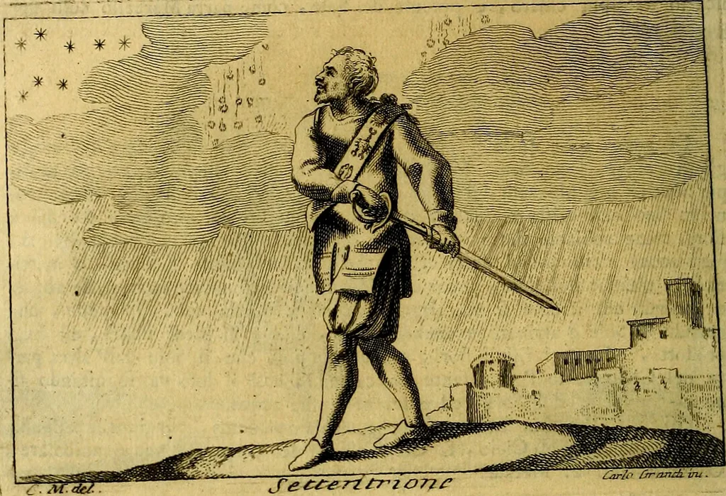An illustration from Iconologia del cavaliere Cesare Ripa, perugino, 1764, leaf 341
