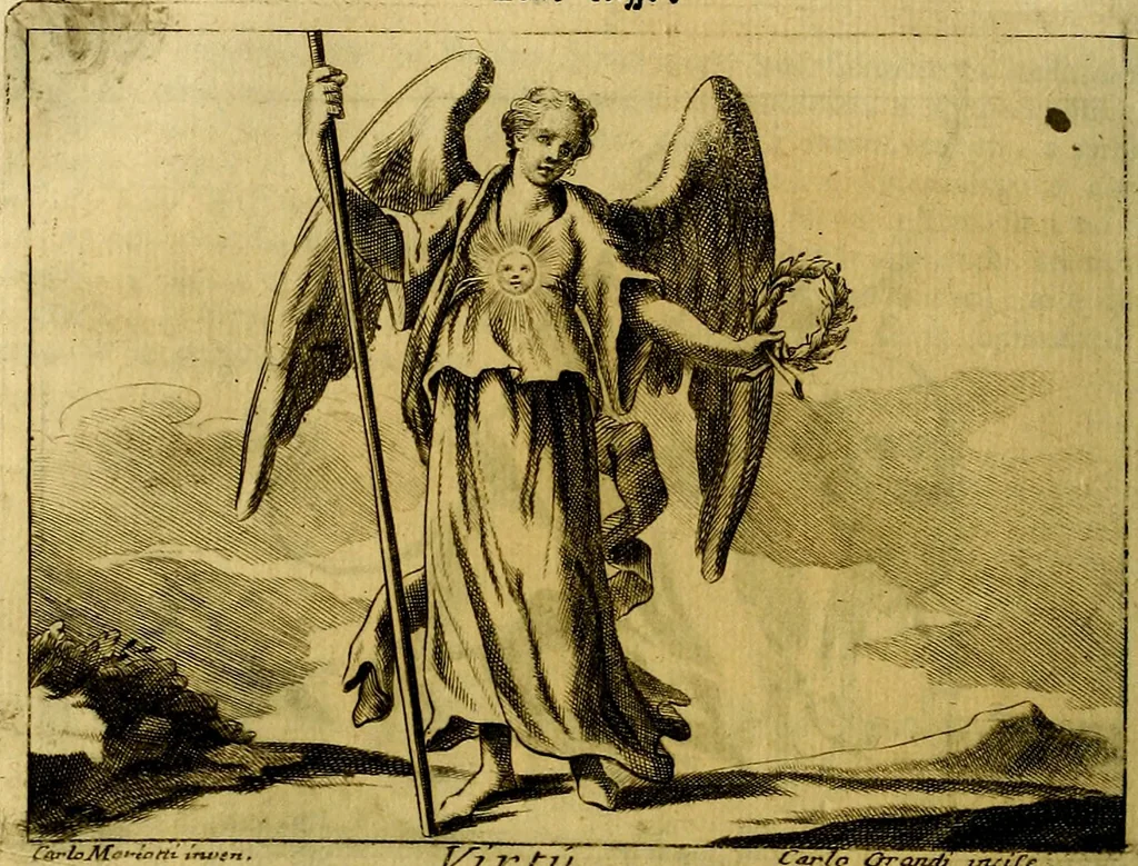An illustration from Iconologia del cavaliere Cesare Ripa, perugino, 1764, leaf 377