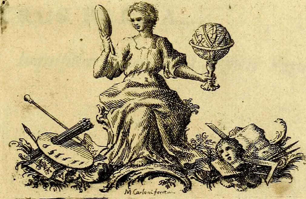 An illustration from Iconologia del cavaliere Cesare Ripa, perugino, 1764, leaf 4