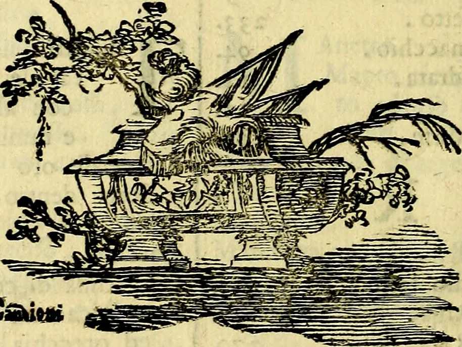 An illustration from Iconologia del cavaliere Cesare Ripa, perugino, 1764, leaf 451