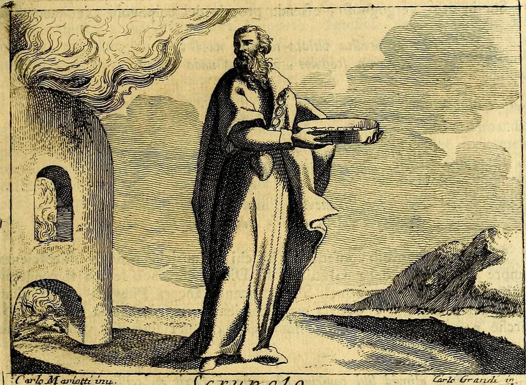 An illustration from Iconologia del cavaliere Cesare Ripa, perugino, 1764, leaf 90