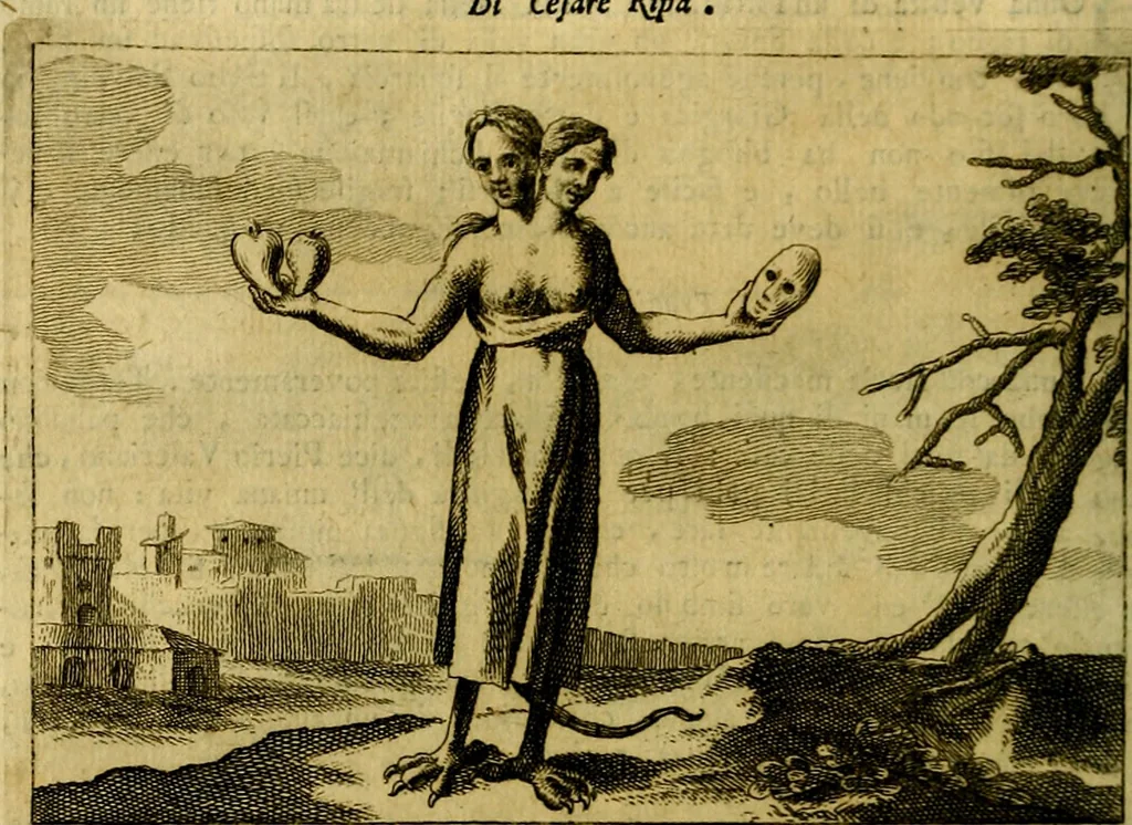 An illustration from Iconologia del cavaliere Cesare Ripa, perugino, 1764, leaf 133