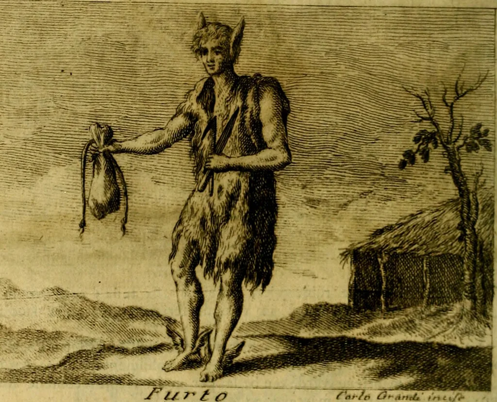 An illustration from Iconologia del cavaliere Cesare Ripa, perugino, 1764, leaf 167