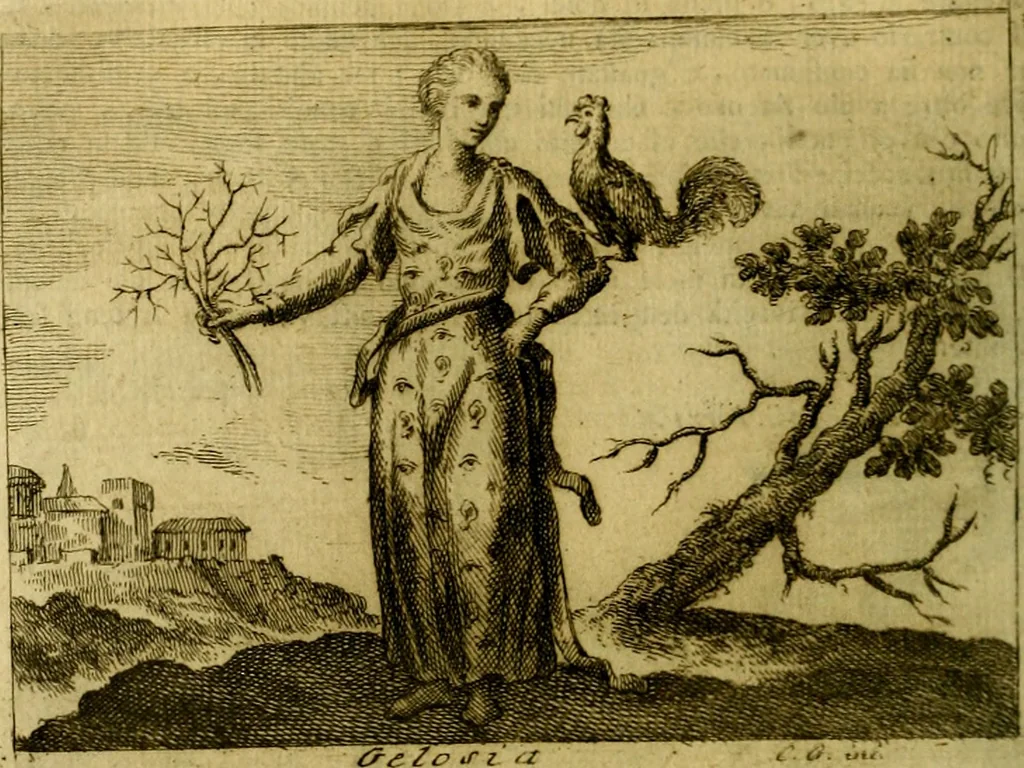An illustration from Iconologia del cavaliere Cesare Ripa, perugino, 1764, leaf 173