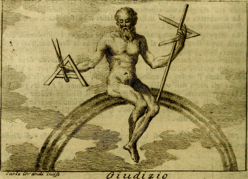 An illustration from Iconologia del cavaliere Cesare Ripa, perugino, 1764, leaf 189