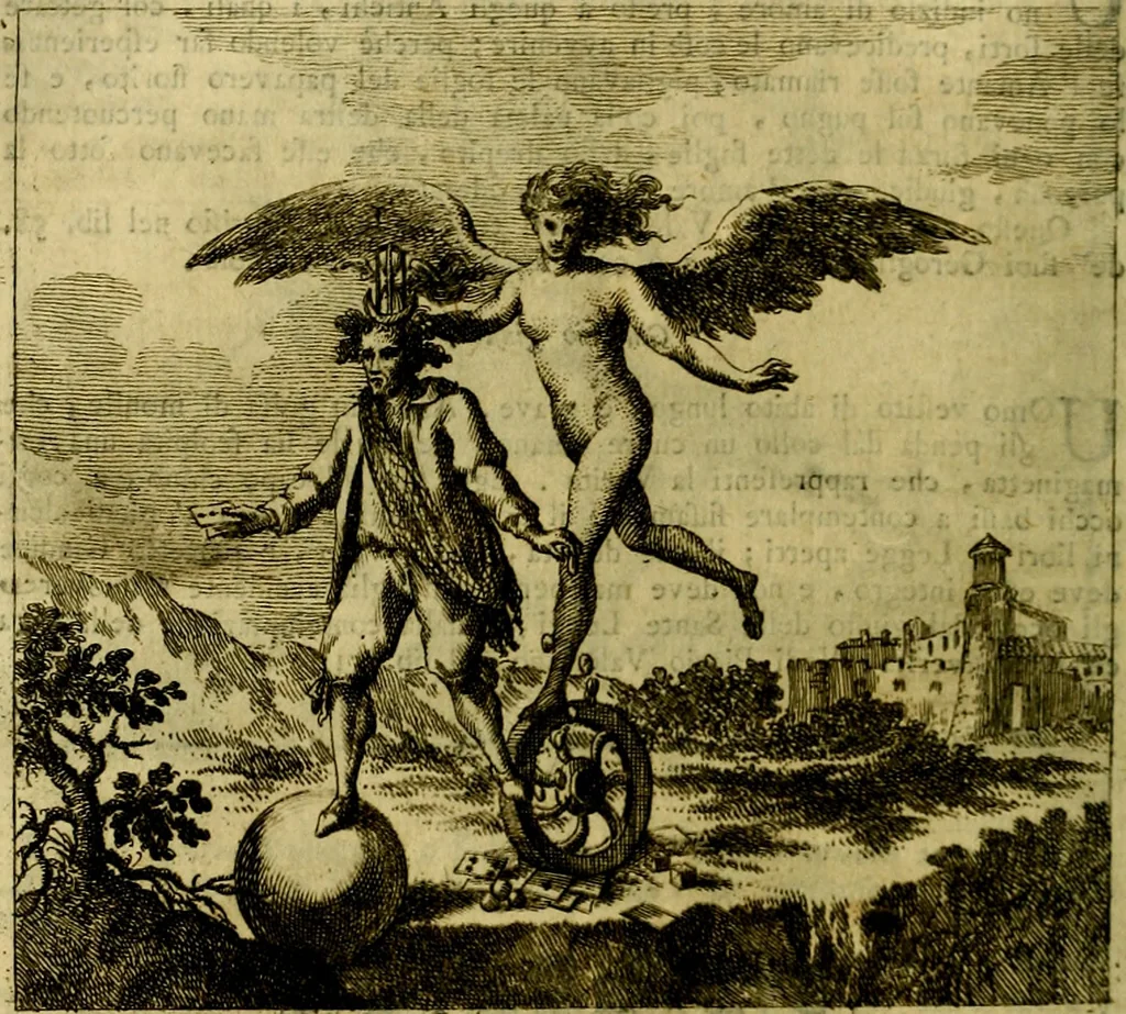 An illustration from Iconologia del cavaliere Cesare Ripa, perugino, 1764, leaf 191