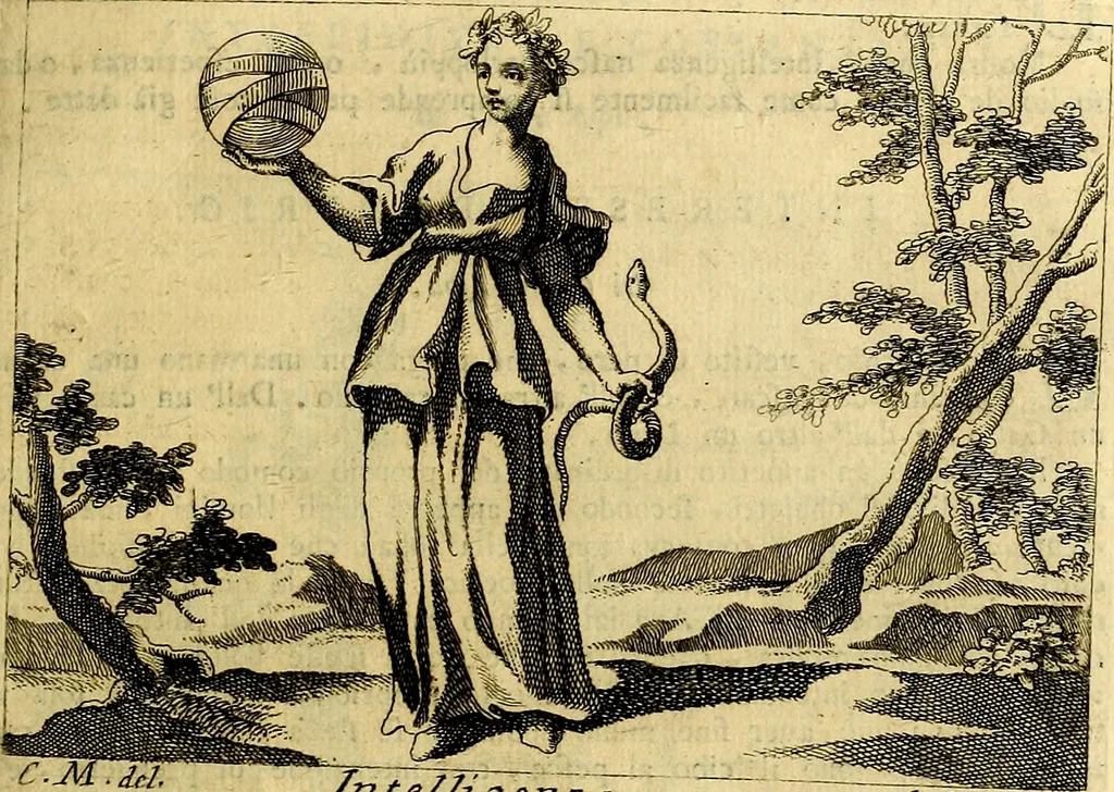 An illustration from Iconologia del cavaliere Cesare Ripa, perugino, 1764, leaf 310